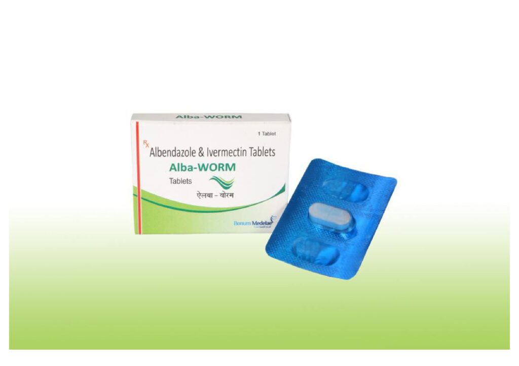 Alba Worm — Albendazole & Ivermectin Tablets